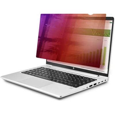 StarTech.com 15.6-inch 16:9 Gold Laptop Privacy Screen, Reversible Filter w/Enhanced Privacy, Computer Security Filter, +/- 30 View Angle