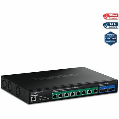 12-PORT 10G POE WEB SMART SWITCH 720W