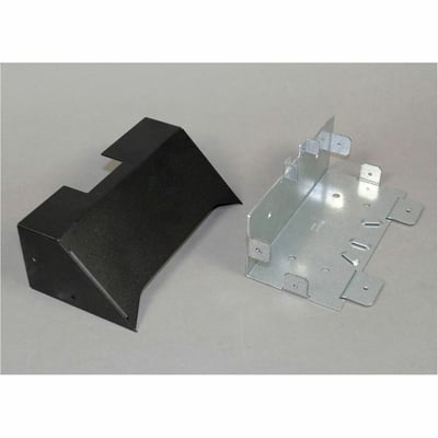 Wiremold OFR Overfloor Cable Raceway Transition - Black - TAA Compliant