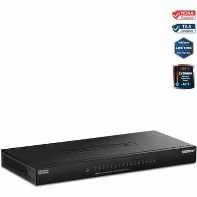 16-PORT UNMANAGED 2.5G DESKTOP SWITCH 16 X 2.5G RJ-45 PORTS