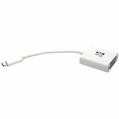 Tripp Lite by Eaton USB C to DVI Video Adapter Converter 1080p, M/F, USB-C to DVI, USB Type-C to DVI, USB Type C to DVI 6in