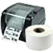 Wasp 2.0" x 1.0" Direct Thermal labels, 12 rolls, 2300 per roll