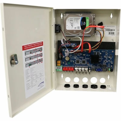 Speco 24 Channel Hybrid Wall Mount Digital Video Recorder - 10 TB HDD