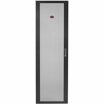 APC by Schneider Electric NetShelter SV 42U 600mm Wide Perforated Flat Door Black