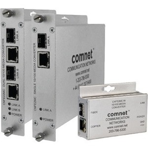 ComNet 10/100 Mbps Ethernet Electrical to Optical Media Converter