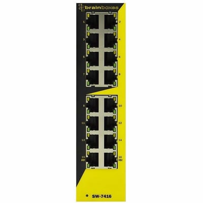 14X10/100  2X1G ENET SWITCH HARDENED INDUSTRIAL ETHERNET SWITCH