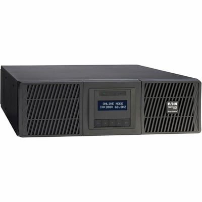 Eaton Tripp Lite Series SmartOnline 6000VA 5400W 208V Online Double-Conversion UPS - 2 L6-20R and 2 L6-30R Outlets, L6-30P Input, Network Card Included, Extended Run, 3U Rack/Tower Battery Backup
