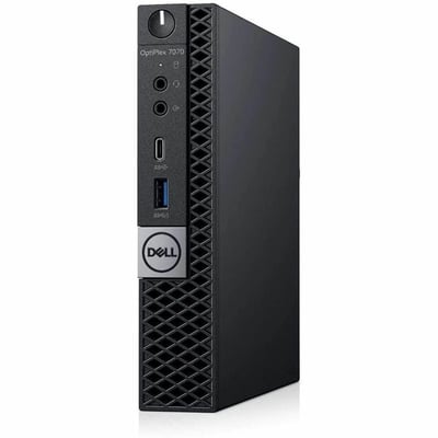 Joy Systems - Dell OptiPlex 7000 7070 Desktop Computer - Intel Core i5 8th Gen i5-8500T - 8 GB - 256 GB PCI Express NVMe SSD - Micro PC - Refurbished