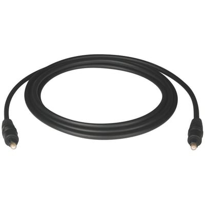 Tripp Lite by Eaton 3ft Toslink Home Theater Digital Optical SPDIF Audio Cable 3' 1M 1 Meter
