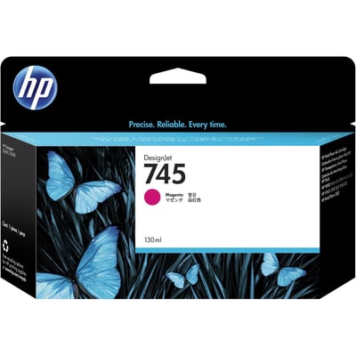 HP 745 Original Standard Yield Inkjet Ink Cartridge - Magenta - 1 Pack