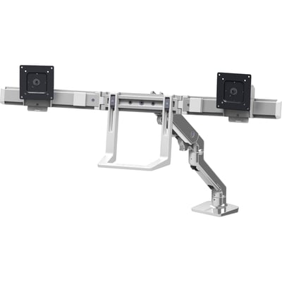Ergotron Mounting Arm for Monitor, TV - Polished Aluminum