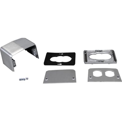 Wiremold 525 Series Four-Piece Power Service Fitting