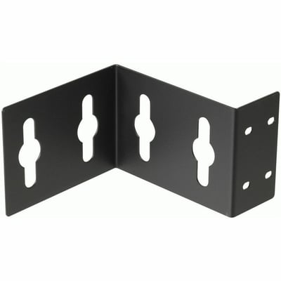 Ortronics Mighty Mo 20 PDU Mounting Brackets, Rack Mount, 2 Deep, 2 Wide, Black