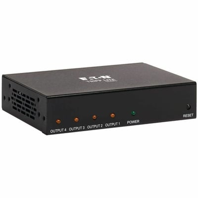 Tripp Lite by Eaton 4-Port HDMI Splitter - 4K @ 60 Hz 4:4:4 Multi-Resolution Support HDR HDCP 2.2 TAA