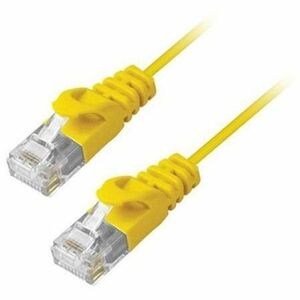 Comprehensive MicroFlex Pro AV/IT CAT6 Snagless Patch Cable Yellow 10ft