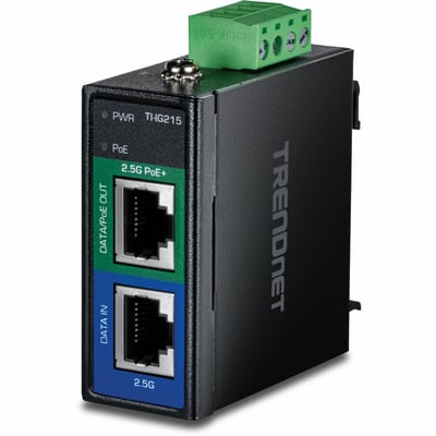 INDUSTRIAL 2.5G POE+ INJECTOR