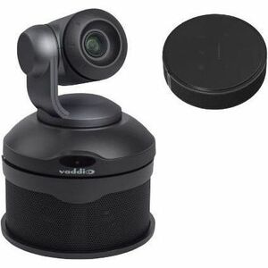 Vaddio ConferenceSHOT AV HD Video Conferencing System - Includes PTZ Camera, AV Speaker, and TableMIC Microphone - Black - Thumbnail 1