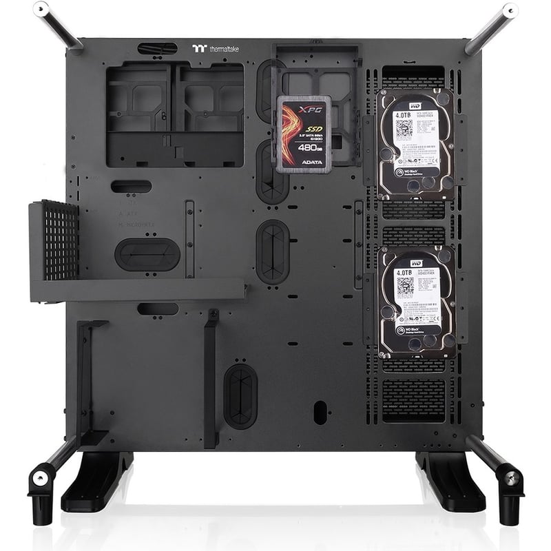Thermaltake Core P5 TG V2 Black Edition Gaming Computer Case - Thumbnail 5
