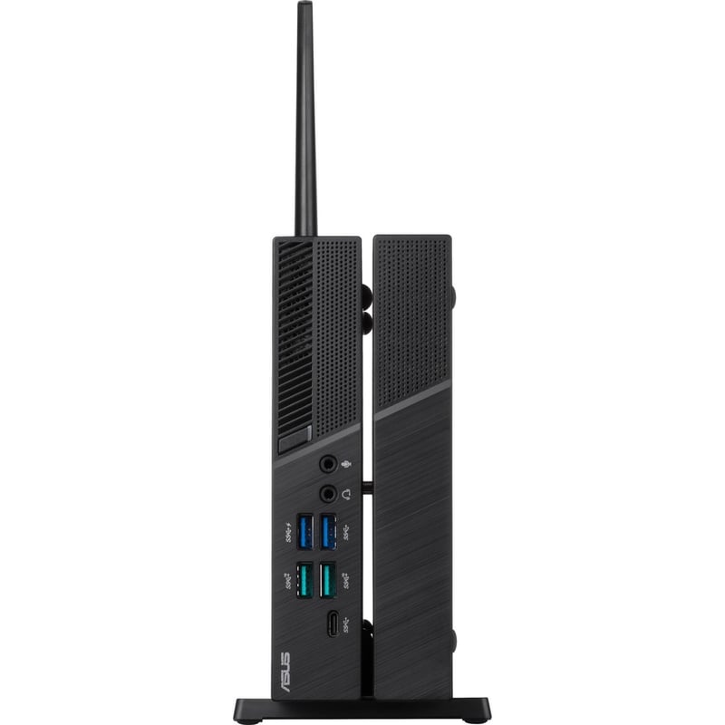 Asus miniPC PB60-B5641MD Desktop Computer - Intel Core i5 9th Gen i5-9500T Hexa-core (6 Core) 2.20 GHz - 8 GB RAM DDR4 SDRAM - 256 GB M.2 PCI Express NVMe SSD - Mini PC - Black - Thumbnail 2