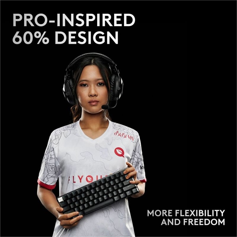 PRO X 60 LIGHTSPEED - BLACK LINEAR MECHANICAL GAMING KEYBOARD