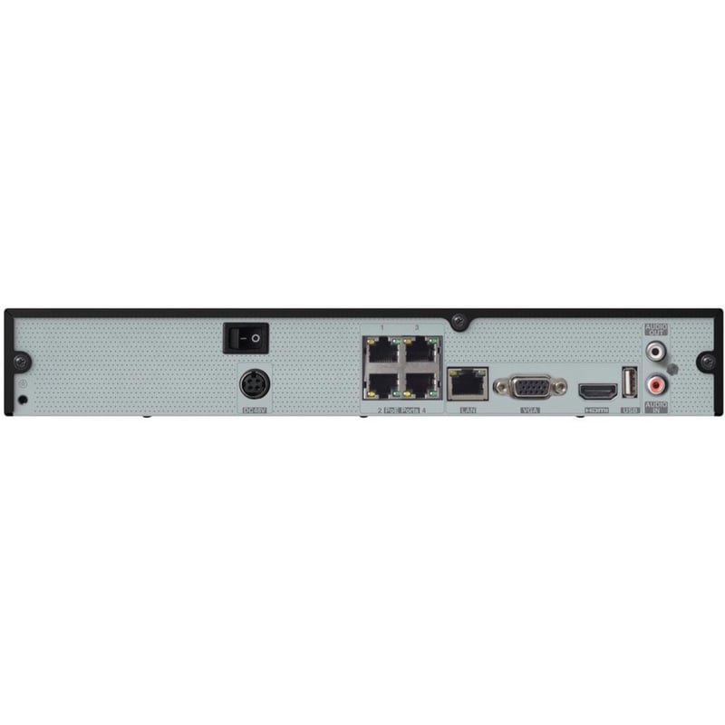 Speco 4 Channel NVR with Built-in PoE Ports - 12 TB HDD - Thumbnail 2