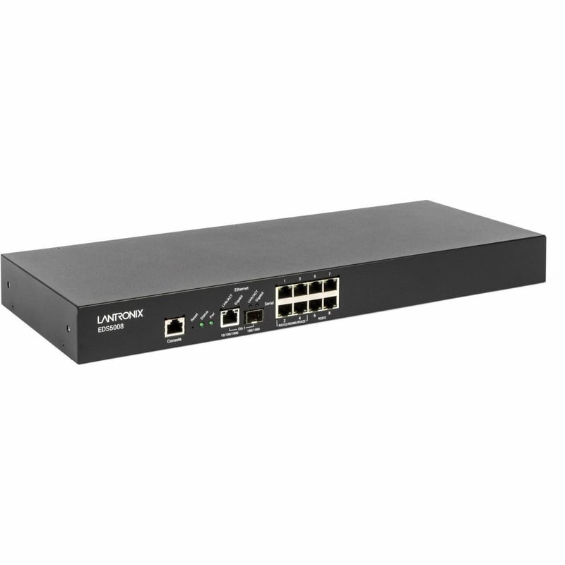 EDS 5000 SERIES DEV SVR 8 PORT 10/100/1000 RJ-45 100/1000 SFP - Thumbnail 1