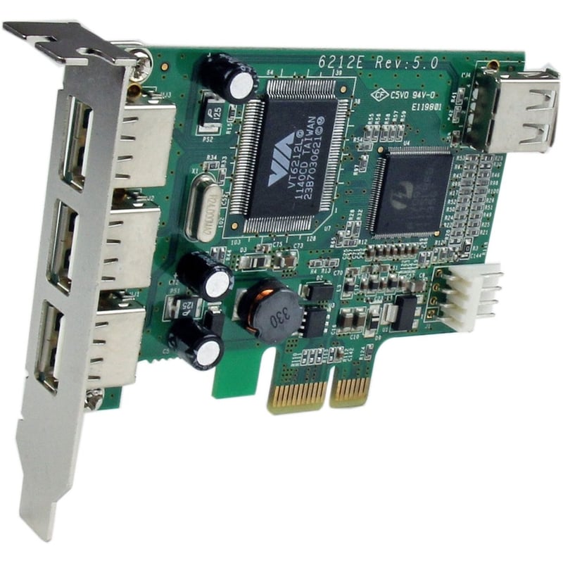 StarTech.com 4-port PCI Express LP USB Adapter Card - Thumbnail 2