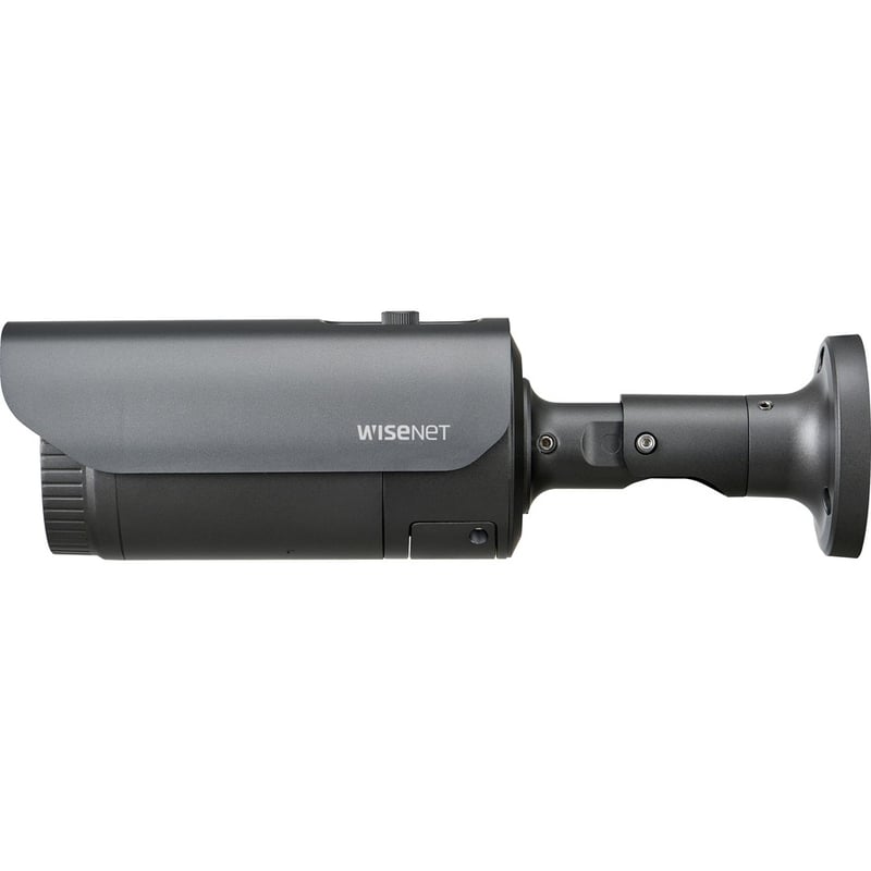 Wisenet QNO-8080R 5 Megapixel Outdoor Network Camera - Bullet - Dark Gray - Thumbnail 4