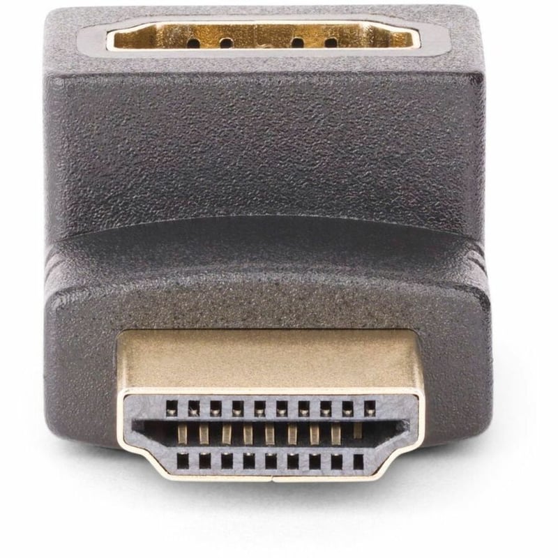 DOWN ANGLE HDMI ADAPTER M/F 90-DEGREE/HDMI 2.0/4K 60HZ - Thumbnail 5