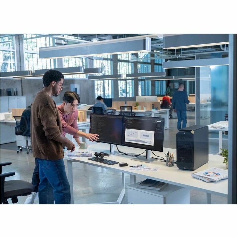 HP Z4 G5 Workstation - 1 x Intel Xeon W w3-2423 - 16 GB - 512 GB SSD - Tower - Black - Thumbnail 5
