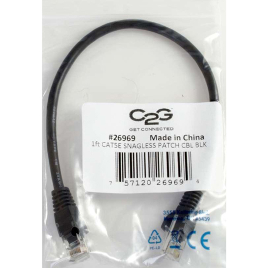 PATCH CABLE - UNSHIELDED TWISTED PAIR (UTP) - MALE LEFT GENDER - MALE RIGHT GEND - Thumbnail 5
