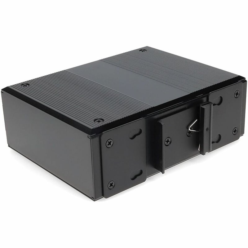 AddOn 2 10/100/1000Base-TX(RJ-45) to 2 1000Base-BXU(ST) SMF 1310nmTX/1550nmRX 20km Industrial Media Converter - Thumbnail 3