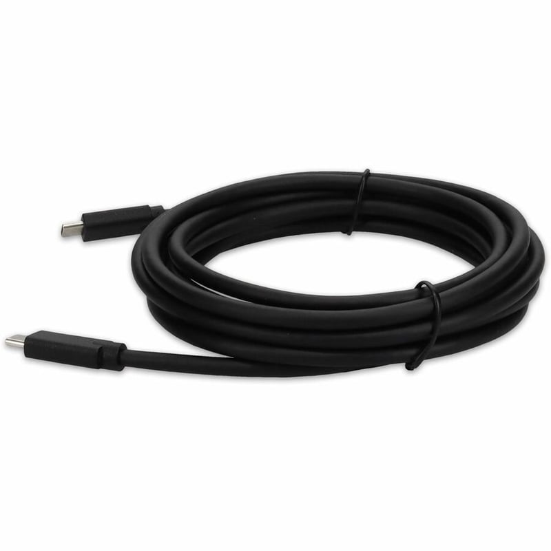 AddOn 5-Pack of 1m USB 3.1 (C) Male to Male Black Cables - Thumbnail 2