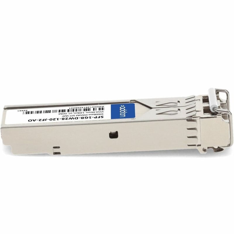 AddOn Juniper Networks, Fujitsu, & Rad Compatible TAA Compliant 1000Base-DWDM 100GHz SFP Transceiver (SMF, 1554.94nm, 120km, LC, DOM) - Thumbnail 5