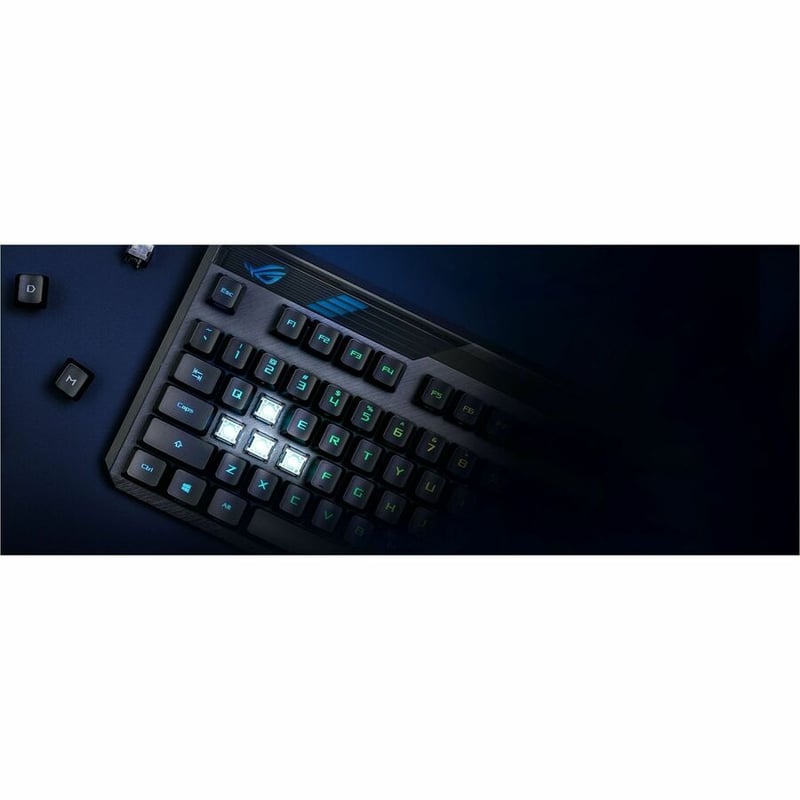 ASUS ROG CLAYMORE II WIRELESS MODULAR GAMING MECHANICAL KEYBOARD (ROG RX BLUE SW - Thumbnail 5