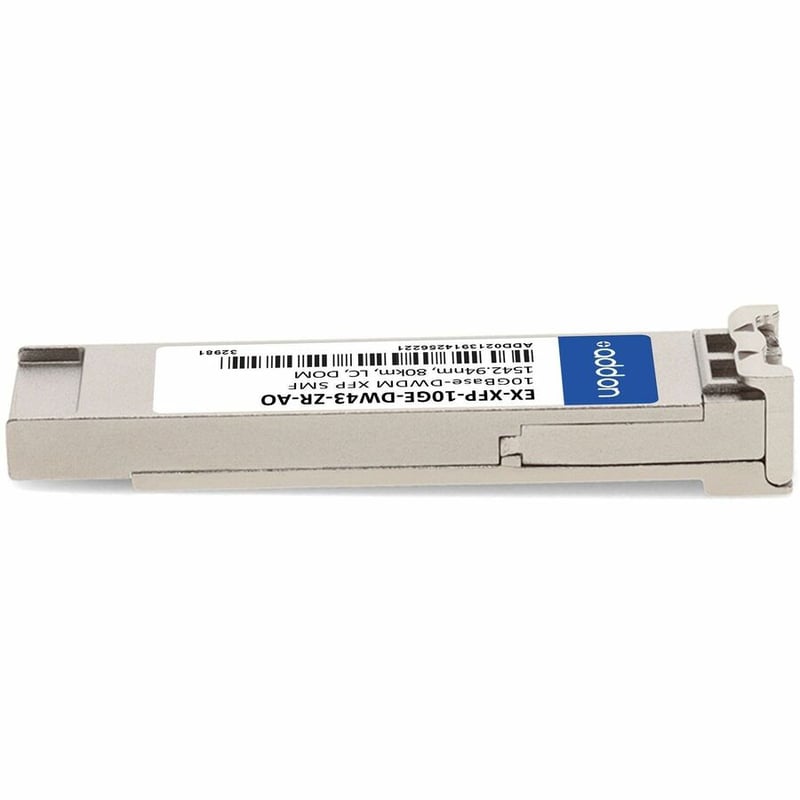 AddOn Juniper Networks&reg; EX-XFP-10GE-DW43-ZR Compatible TAA 10GBase-DWDM XFP Transceiver 100GHz (SMF, 1542.94nm, 80km, LC, DOM)