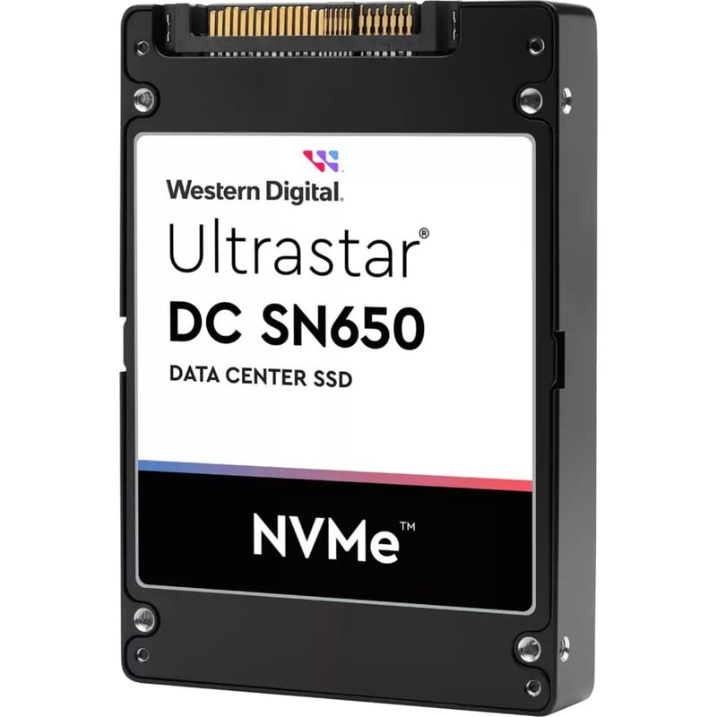 Western Digital DC SN650 WUS5EA176ESP5E1 7.68 TB Solid State Drive - 2.5" Internal - PCI Express NVMe (PCI Express NVMe 4.0) - Thumbnail 1