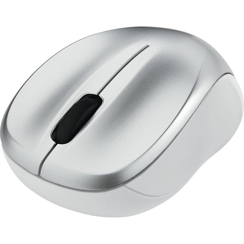 Verbatim Silent Wireless Blue LED Mouse - Silver - Thumbnail 5