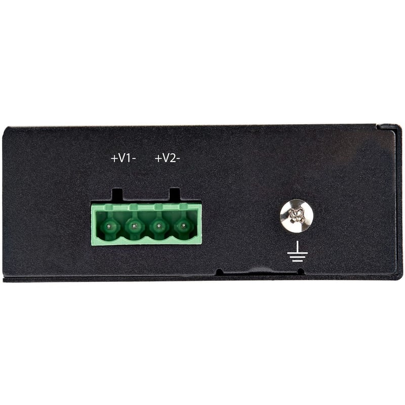 StarTech.com Industrial Gigabit PoE Injector - High Speed 90W 802.3bt PoE++ 52V-56VDC Ultra Power Over Ethernet/UPoE Injector -40C to +75C - Thumbnail 4