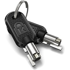 Kensington Slim N17 2.0 Keyed Laptop Lock for Wedge-Shaped Slots - Master Keyed On Demand - Thumbnail 5
