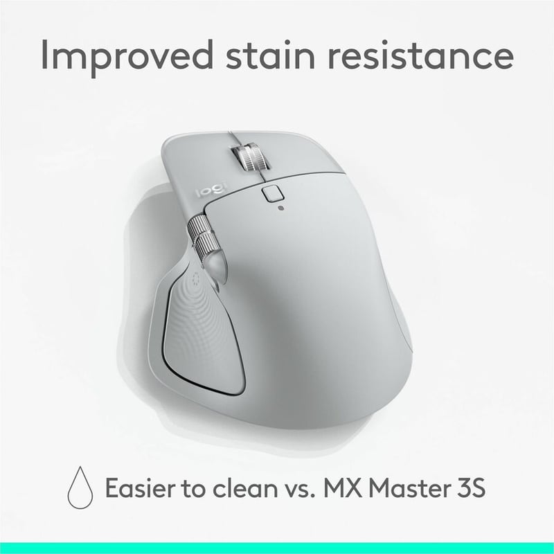 MX MASTER 4 WIRELESS MOUSE PERFORMANCE - PALE GREY