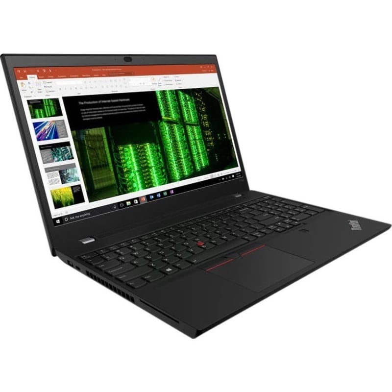 Lenovo ThinkPad T15p Gen 1 20TN000GUS 15.6" Touchscreen Notebook - Full HD - Intel Core i7 10th Gen i7-10750H - 16 GB - 256 GB SSD - English (US) Keyboard - Glossy Black
