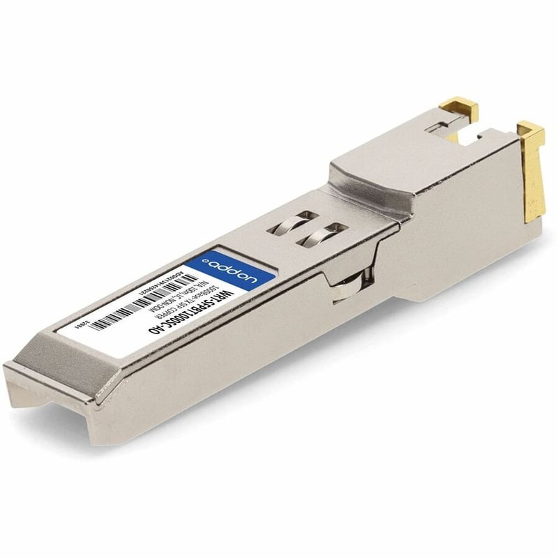 AddOn JDSU WRT-SFPBT1000SC Compatible TAA Compliant 1000Base-TX SFP Transceiver (Copper, 100m, RJ-45) - Thumbnail 5
