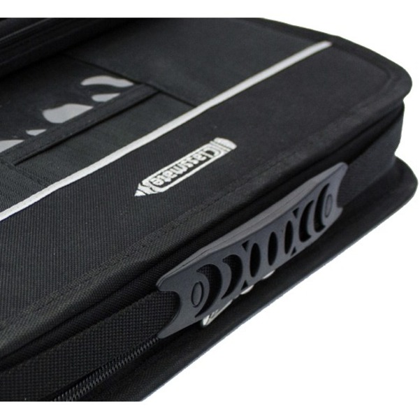 InfoCase Classmate Always-On Carrying Case for 13" Samsung Notebook, Chromebook - Black - Thumbnail 2