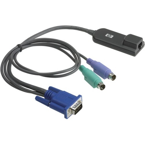 HPE KVM Console USB 2.0 Virtual Media CAC Interface Adapter - Thumbnail 1