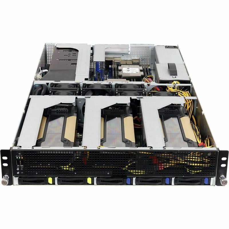 ASROCK RACK 2U4G-C621WS 2U RACKMOUNT SERVER BAREBONE DUAL SOCKET INTEL XEON SCAL - Thumbnail 1