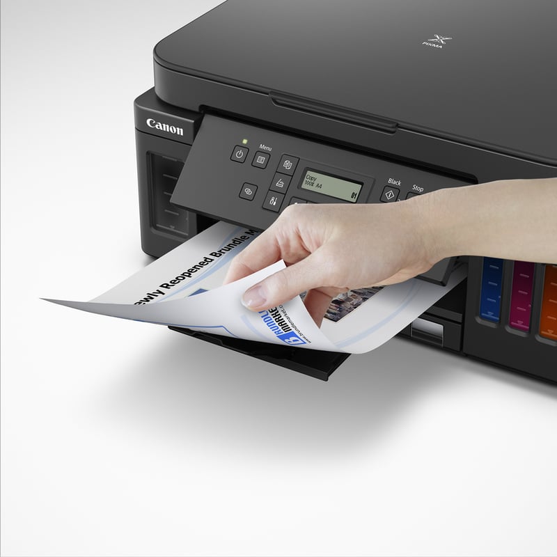 Canon PIXMA G G5020 Desktop Inkjet Printer - Color - Thumbnail 5