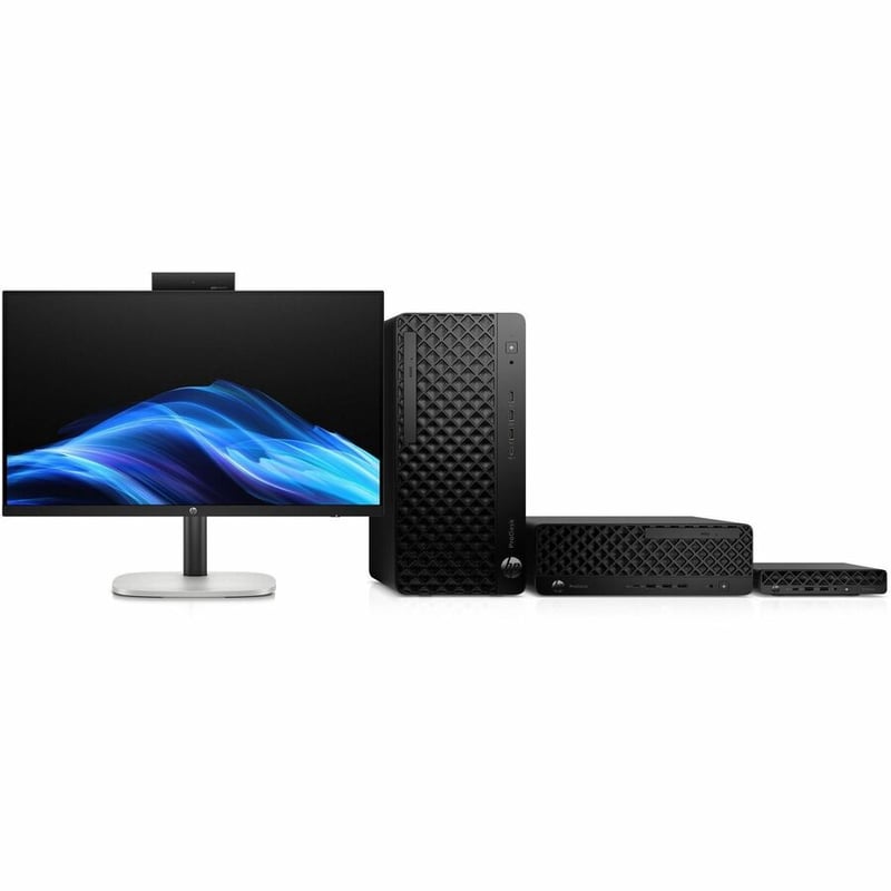 HP ProDesk 4 G1i Desktop Computer - Intel Core Ultra 5 225T - 16 GB - 256 GB PCI Express NVMe SSD - Mini PC