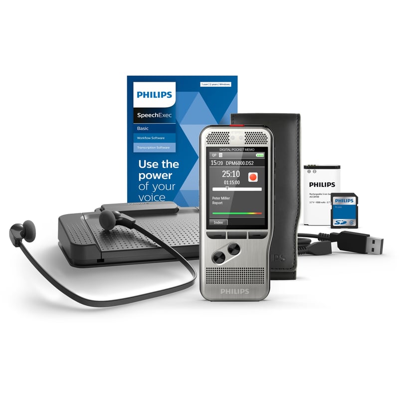Philips Pocket Memo Dictation and Transcription Set - Thumbnail 1