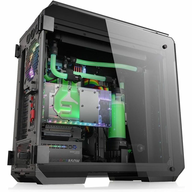 Thermaltake View 71 Tempered Glass RGB Edition Full Tower Chassis - Thumbnail 2